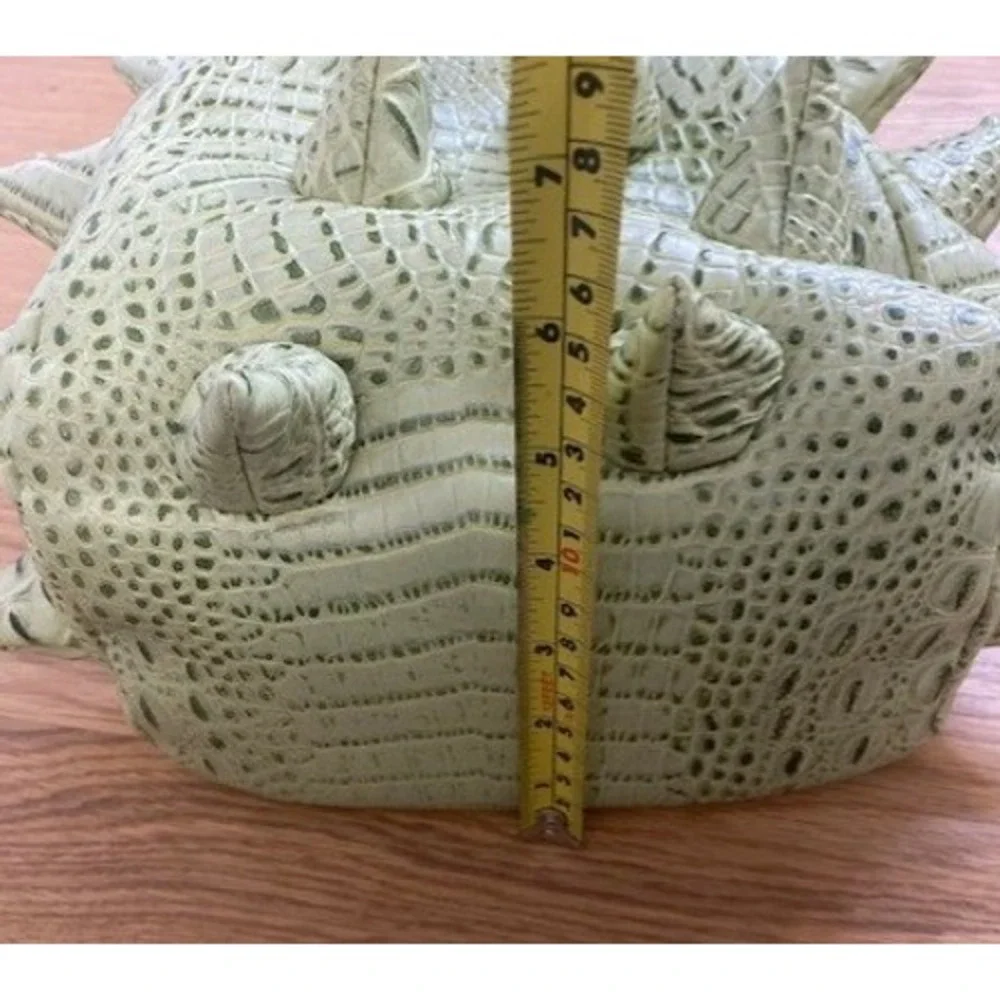 Madpax Spiketus Rex Lunch Bag Kids Lime Green Good Spiked Crocodile Embossed